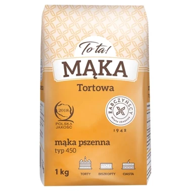 To ta! Mąka tortowa pszenna typ 450 1 kg - 1