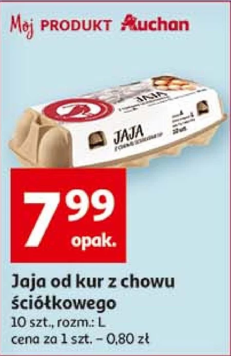 Jajka Auchan