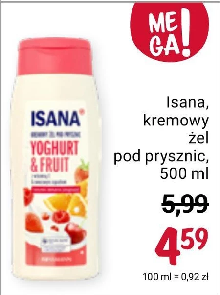 Żel pod prysznic Isana