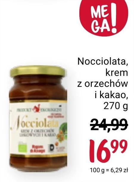 Krem czekoladowy Nocciolata