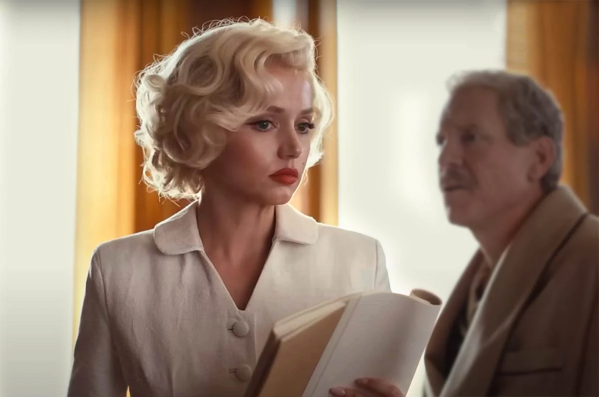 Ana de Armas w scenie z "Blondynki"