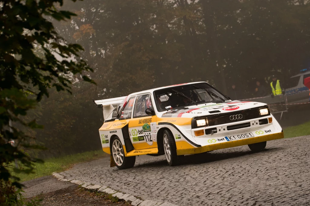 Klasę Historic Open 4WD wygrała załoga Olchawski/Bosek w Audi Quattro