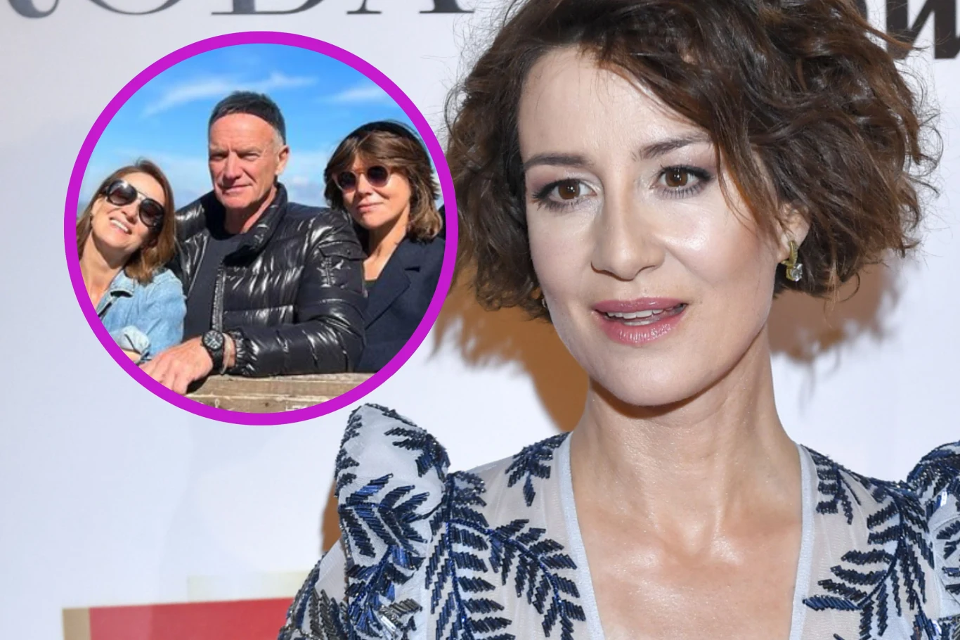 Maja Ostaszewska na urodzinach Stinga/ @ostaszewskamaja_official Maja Ostaszewska na urodzinach Stinga/ @ostaszewskamaja_official