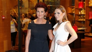Jolanta Kwaśniewska z córką Aleksandrą