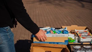 Ceny w sklepach socjalnych są ceny są co najmniej 50 procent niższe od rynkowych Fot. Bank Żywności w Krakowie 
