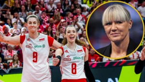 Magdalena Śliwa (w kółku) jest zaskoczona dobrą postawą polskich siatkarek. Ale podkreśla, że ten zespół dopiero teraz się zbudował