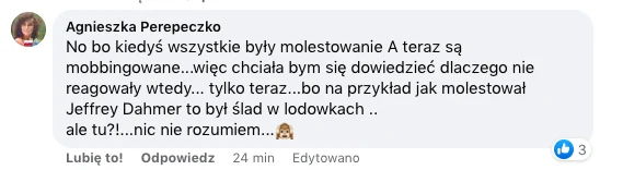 Wpis Agnieszki Perepeczko