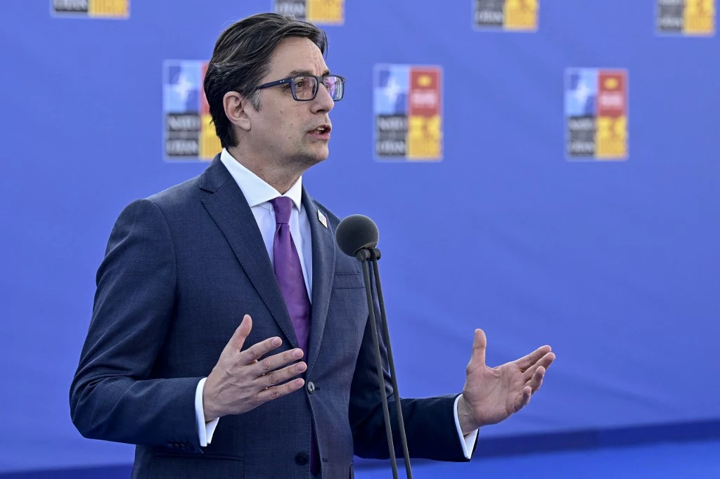 Prezydent Macedonii Północnej Stevo Pendarovski Prezydent Macedonii Północnej Stevo Pendarovski