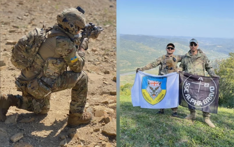 Żołnierze Gruzińskiego Legionu