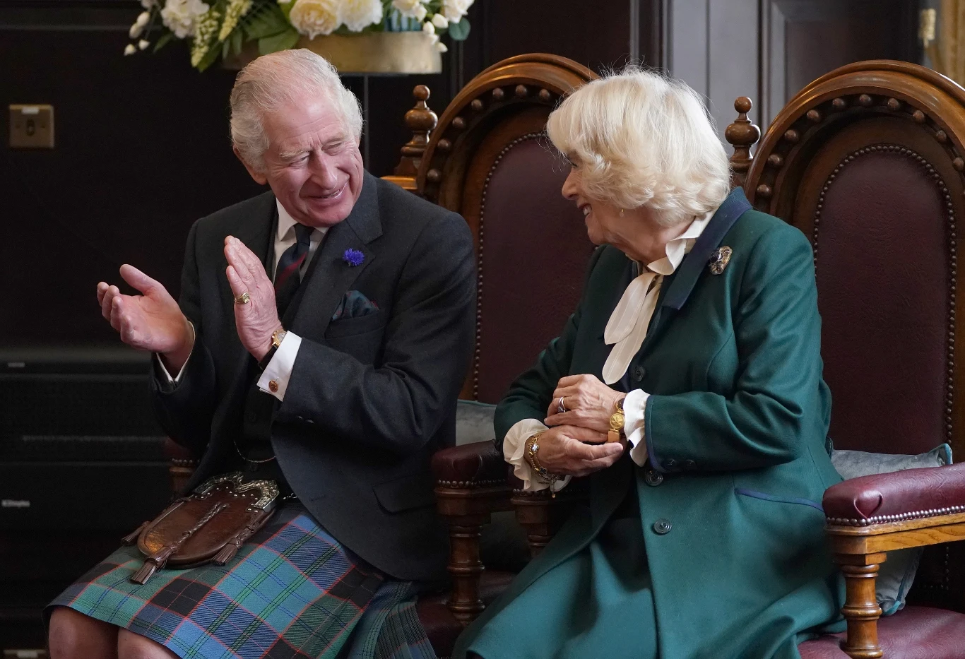 Król Karol III, królowa małżonka Camilla Król Karol III, królowa małżonka Camilla