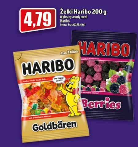 Haribo Złote Misie Żelki owocowe g promocja Topaz Ding pl