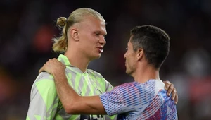 Erling Haaland i Robert Lewandowski