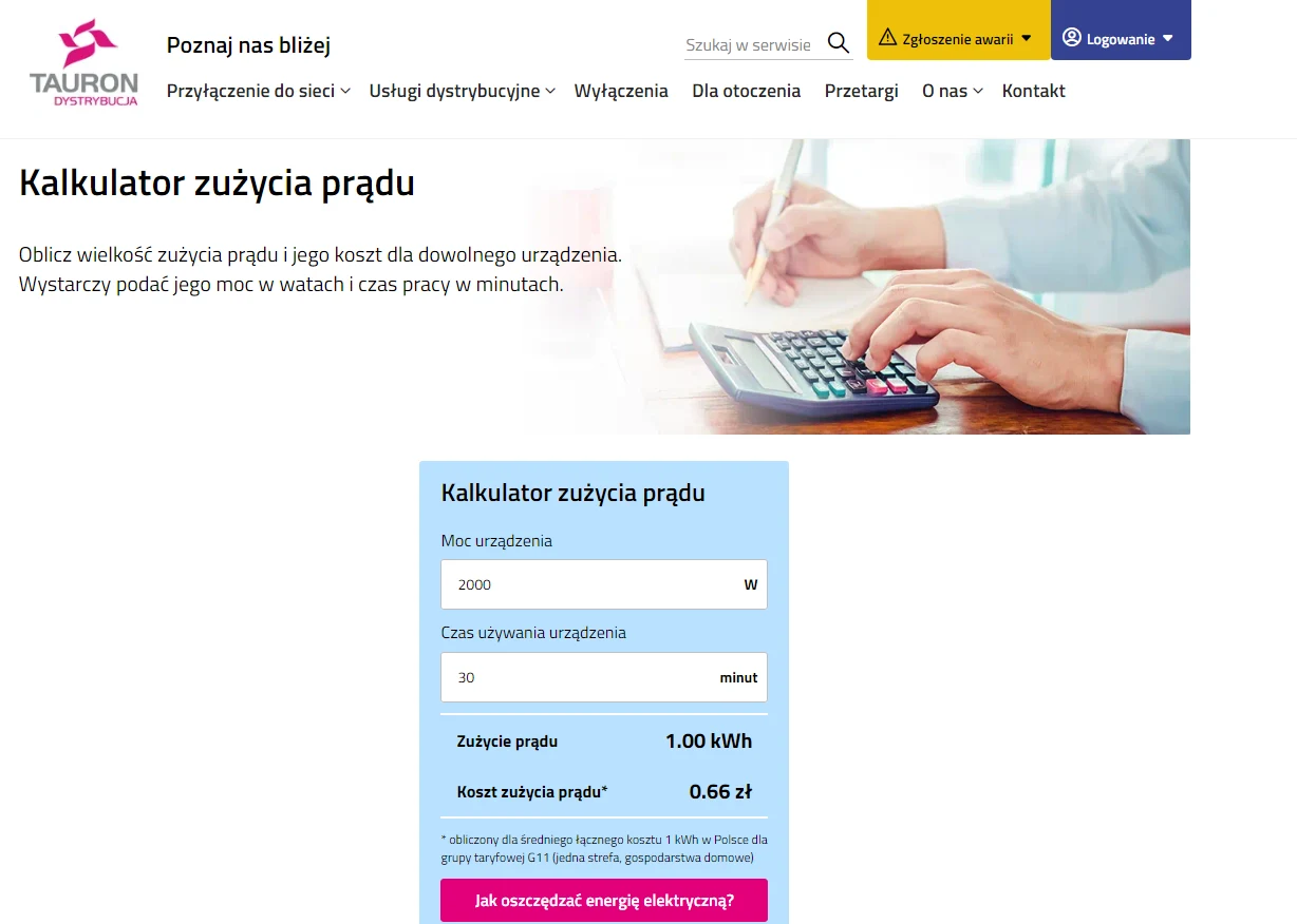 Czajnik elektryczny to tylko jeden "pożeracz prądu" w naszym domu. Sprawdźmy zużycie również innych sprzętów domowych
