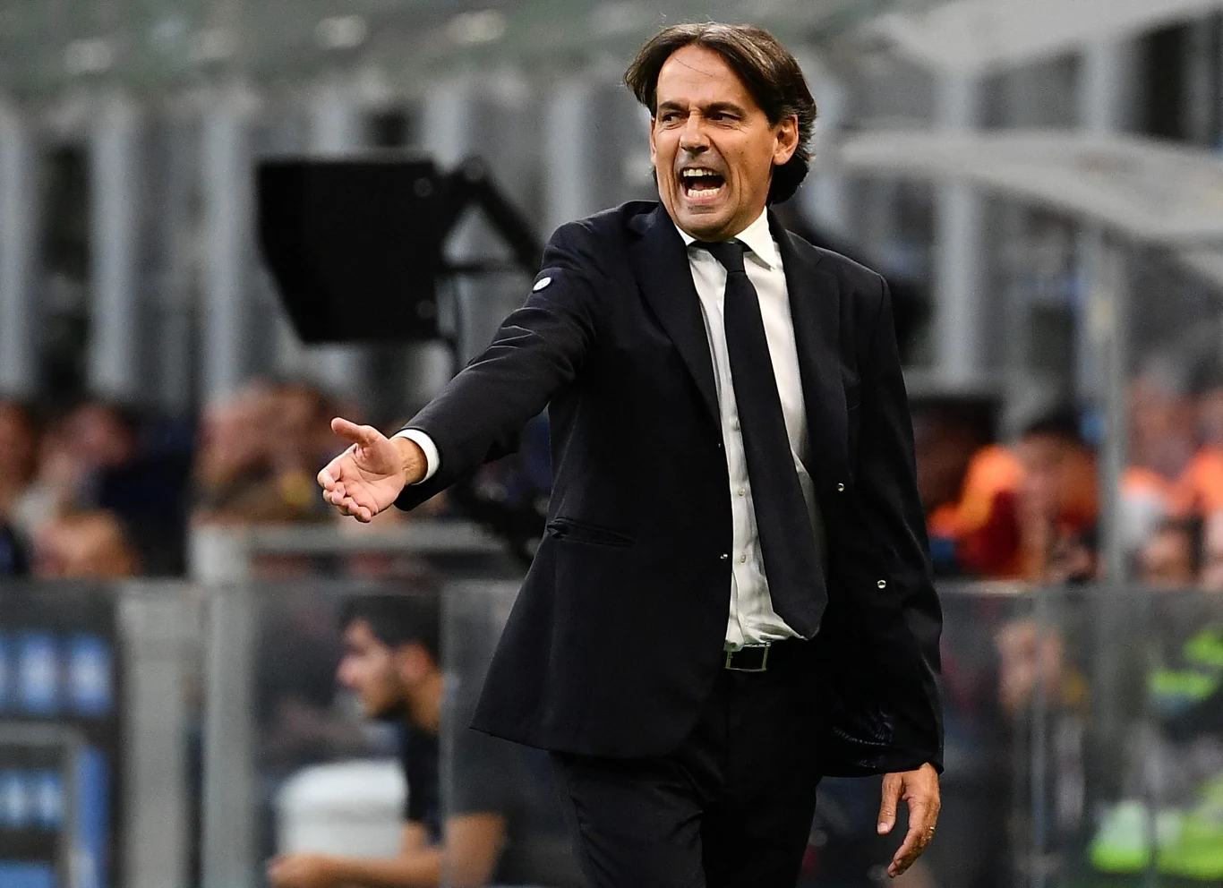 Simone Inzaghi, trener Interu Mediolan, który drży o posadę