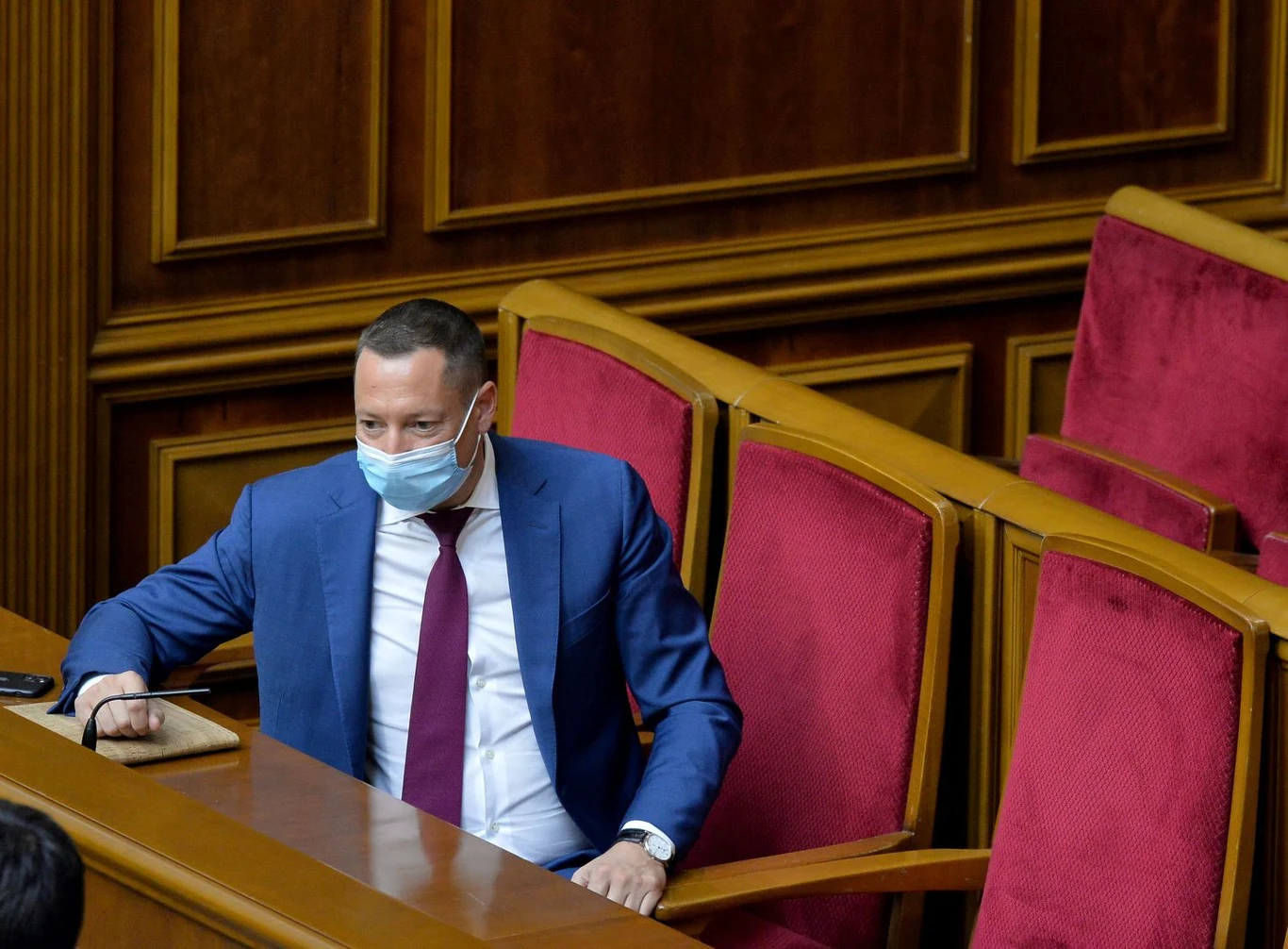 Prezes Narodowego Banku Ukrainy (NBU) Kyryło Szewczenko podał się we wtorek do dymisji. Prezes Narodowego Banku Ukrainy (NBU) Kyryło Szewczenko podał się we wtorek do dymisji.