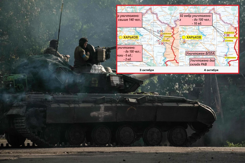 Ukraińscy prowadzą skuteczną kontrofensywę m.in. w obwodzie charkowskim. Sukcesy odnotowują też w pobliżu Chersonia Ukraińscy prowadzą skuteczną kontrofensywę m.in. w obwodzie charkowskim. Sukcesy odnotowują też w pobliżu Chersonia