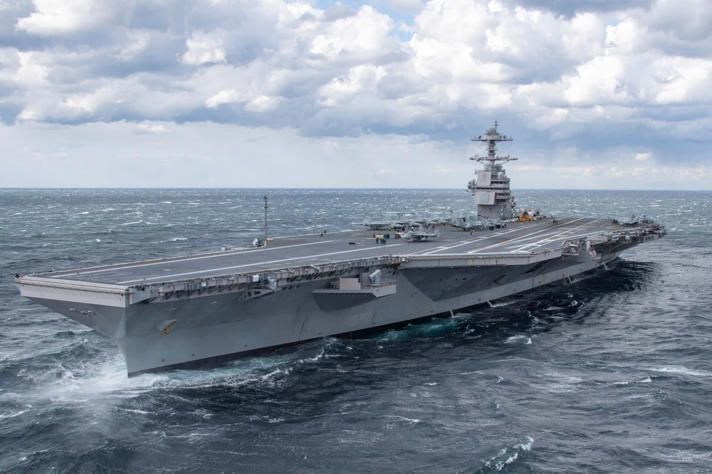 USS Gerald Ford jest najdroższym lotniskowcem, jaki kiedykolwiek zbudowano USS Gerald Ford jest najdroższym lotniskowcem, jaki kiedykolwiek zbudowano