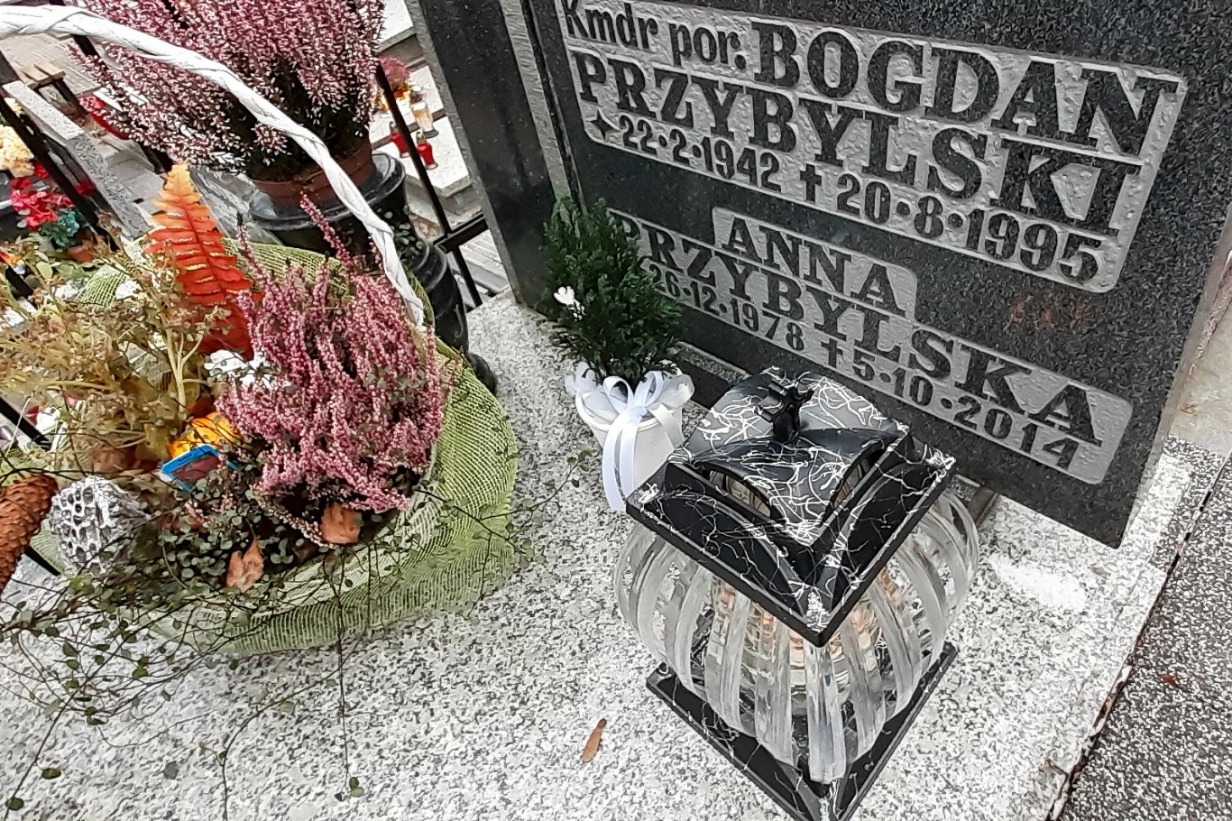 Grób Anny Przybylskiej