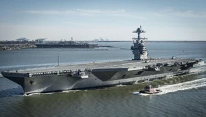 USS Gerald Ford bierze udział w manewrach...