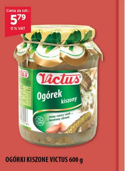 Ogórki kiszone Victus