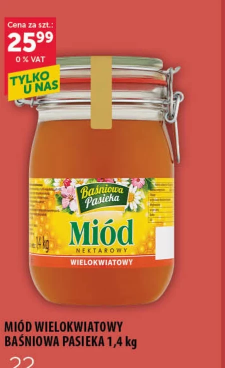 Miód Bajkowa Pasieka