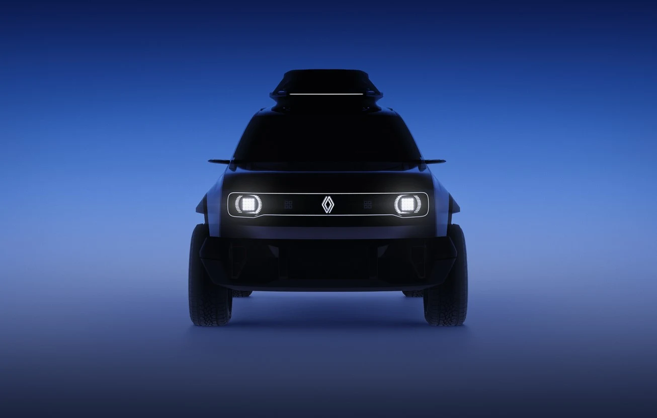 Renault prezentuje zdjęcia auta inspirowanego klasyczną "czwórką". Renault prezentuje zdjęcia auta inspirowanego klasyczną "czwórką".