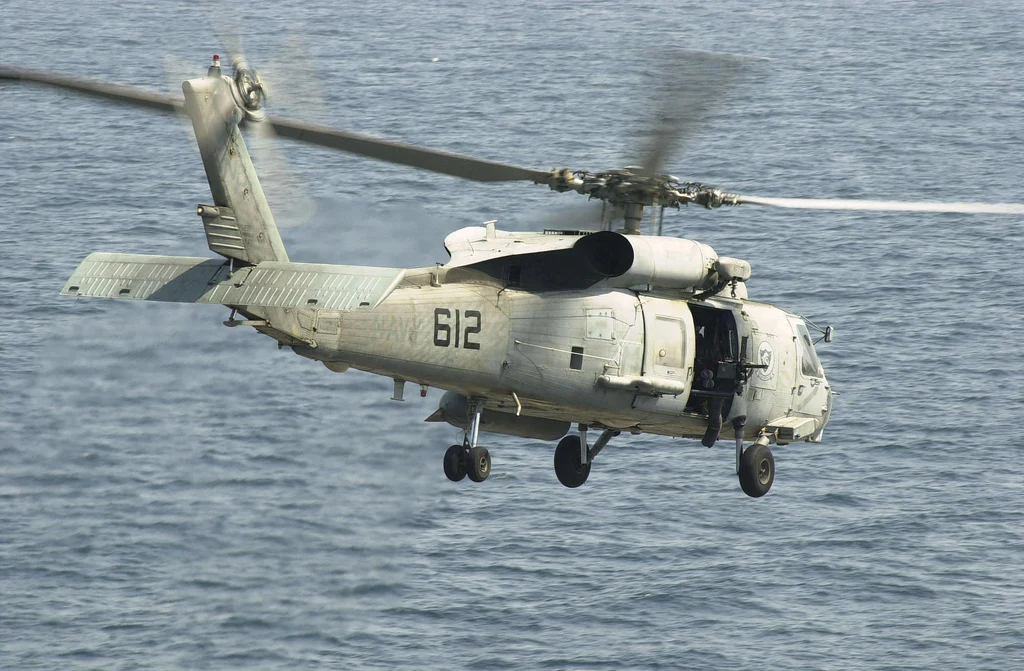 Helikopter SH-60F należący do marynarki wojennej USA Helikopter SH-60F należący do marynarki wojennej USA