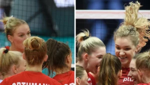 Reprezentacje Kanady (z lewej) oraz Polski (z prawej)