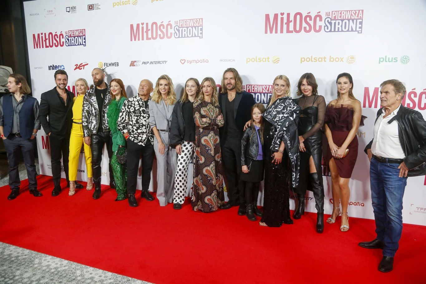 Gwiazdy na premierze "Miłość na pierwszą stronę"