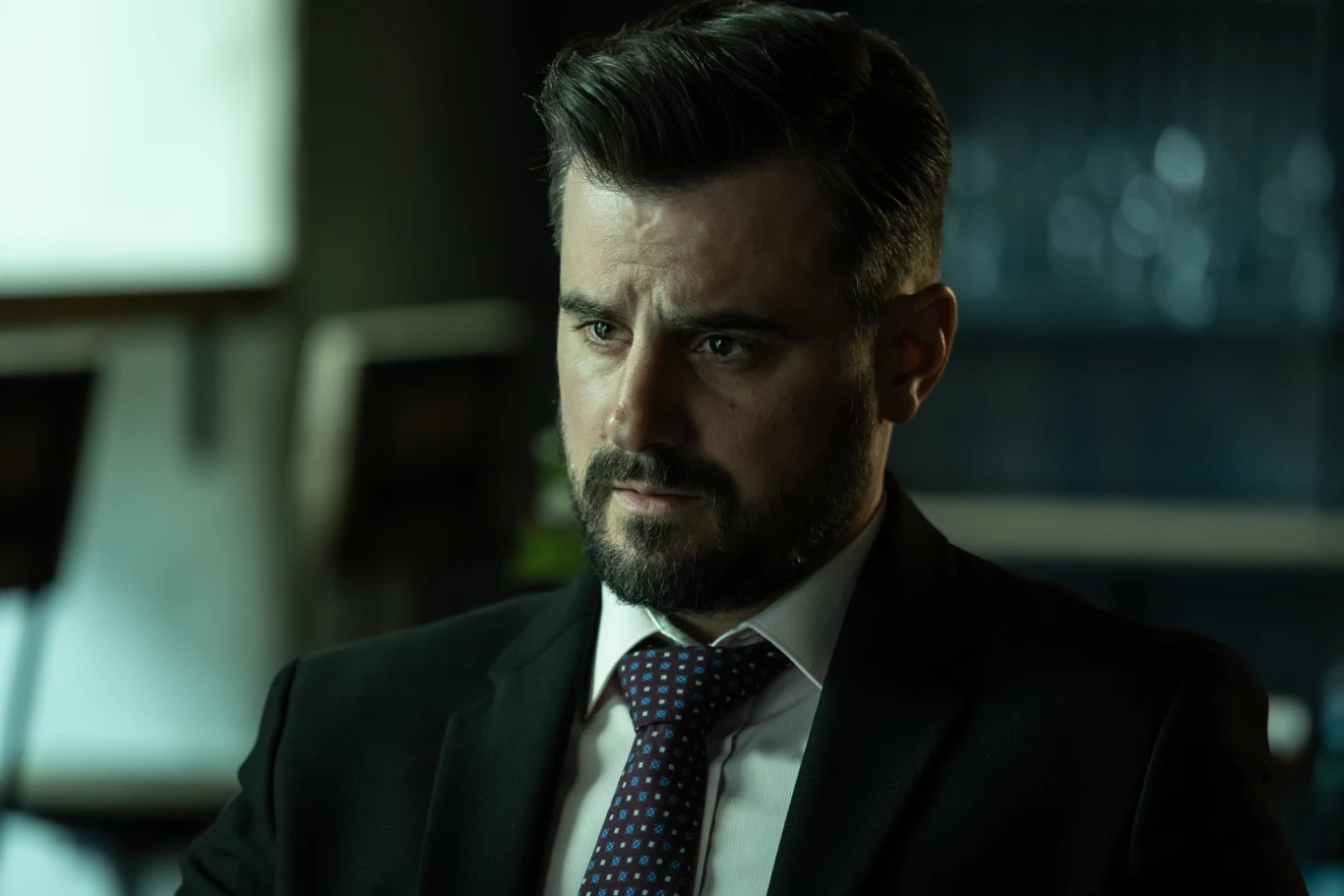 "Wotum nieufności": Antoni Pawlicki. Materiały: TV Polsat. Foto. Anna Włoch, Grzegorz Press.