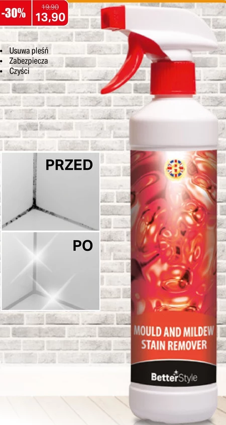 Środek do usuwania pleśni