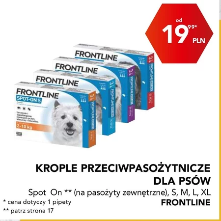 Krople dla psa Frontline