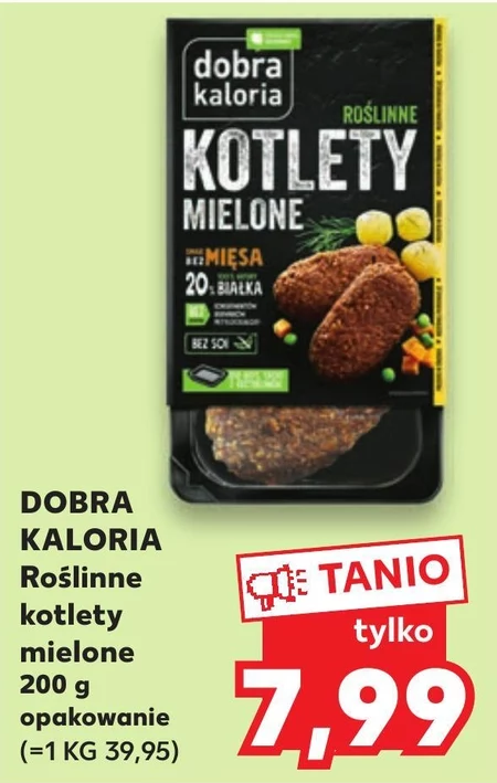 Dobra Kaloria Roślinne kotlety mielone 200 g