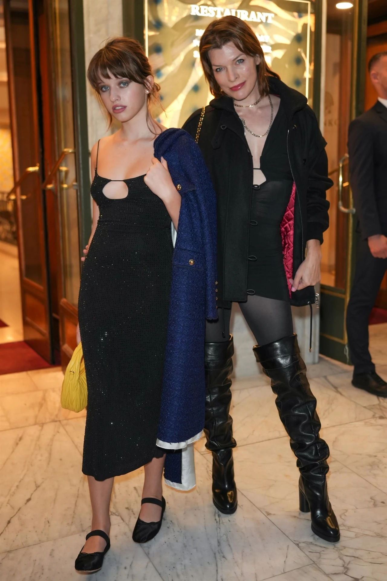 Milla Jovovich z córką Milla Jovovich z córką