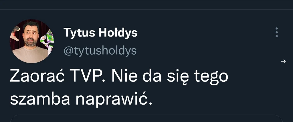 Screeny z Twittera Tytusa Hołdysa Screeny z Twittera Tytusa Hołdysa