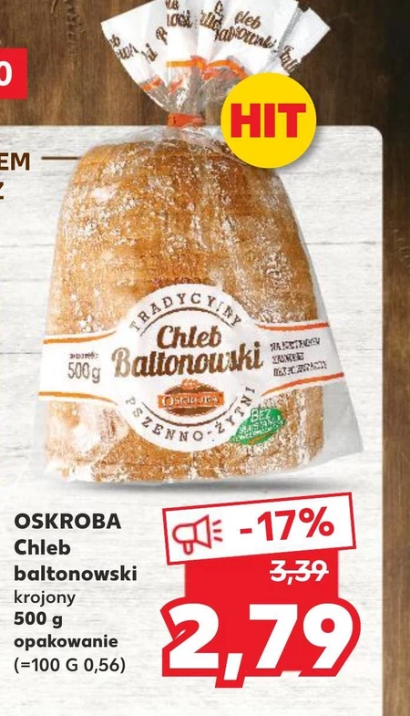 Oskroba Chleb baltonowski 500 g