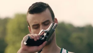 Kadr z filmu "Oscar Pistorius. Zabójcza miłość" z 2017 roku
