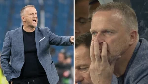 Trener Lecha Poznań skradł show. Ta mina mówi wszystko