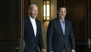 Prezydent Joe Biden i jego syn Hunter