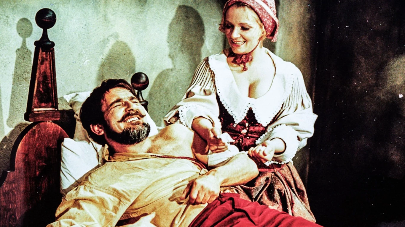 Ryszard Pietruski i Anna Seniuk w serialu "Czarne chmury" Ryszard Pietruski i Anna Seniuk w serialu "Czarne chmury"