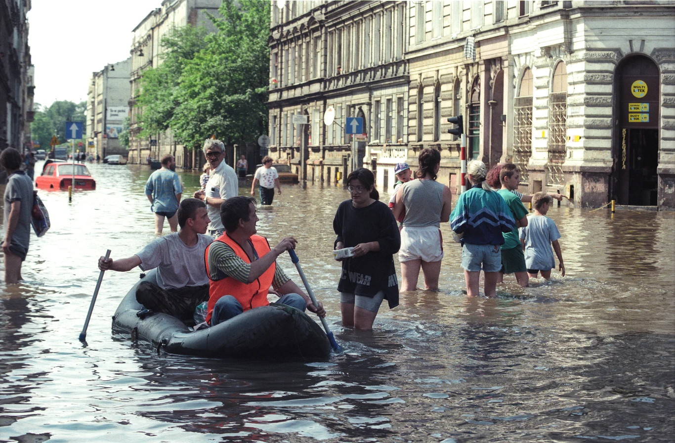 Wielka powódź we Wrocławiu w 1997 r.