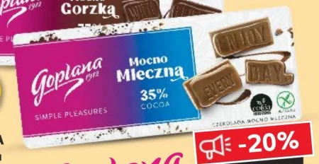 Goplana Czekolada mocno mleczna 90 g