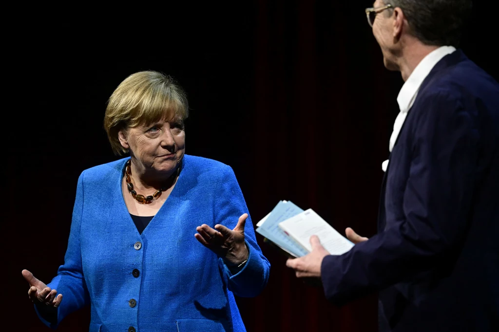 Była kanclerz Niemiec Angela Merkel Była kanclerz Niemiec Angela Merkel