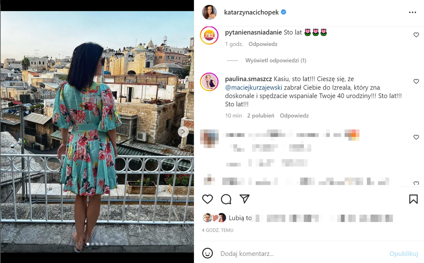 Cichopek urodziny. Smaszcz komentuje