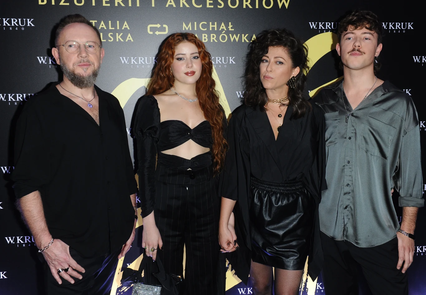 Michał Dąbrówka, Ania Dąbrówka, Natalia Kukulska, Jan Dąbrówka Michał Dąbrówka, Ania Dąbrówka, Natalia Kukulska, Jan Dąbrówka