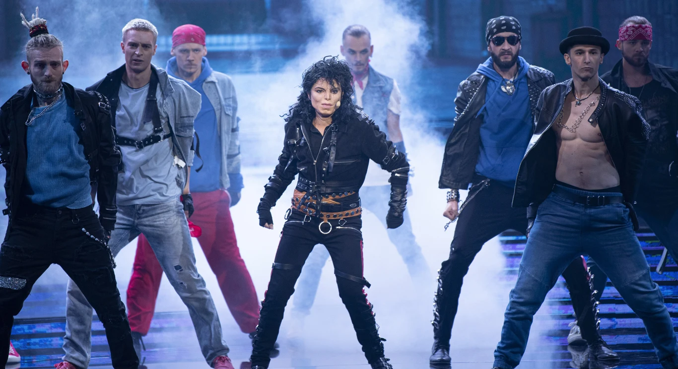 Kasia Ucherska jako Michael Jackson Kasia Ucherska jako Michael Jackson