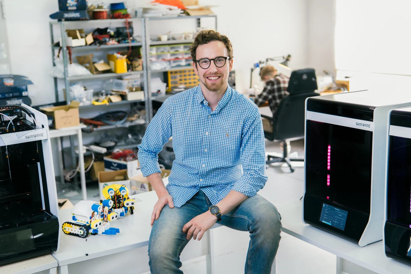 Prezes Skriware: dobry czas na technologiczną rewolucję w szkołach / żródło: Skriware Prezes Skriware: dobry czas na technologiczną rewolucję w szkołach / żródło: Skriware