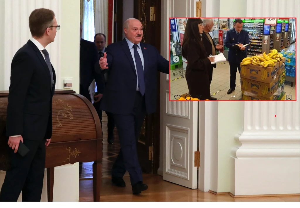 Kontrolerzy urządzają naloty na sklepy po nakazie Łukaszenki Kontrolerzy urządzają naloty na sklepy po nakazie Łukaszenki