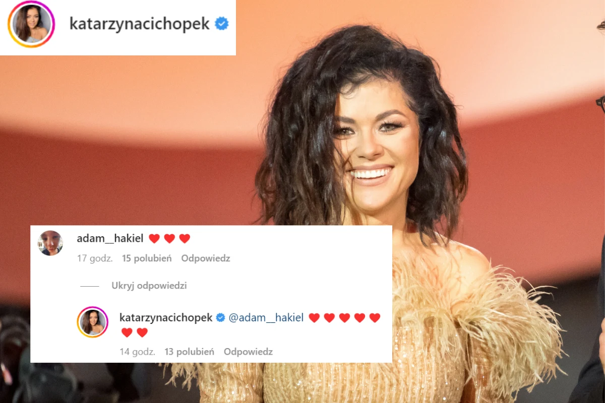 Syn Katarzyby CIchopek skomentował jej zdjęcie z Maciejem Kurzajewskim