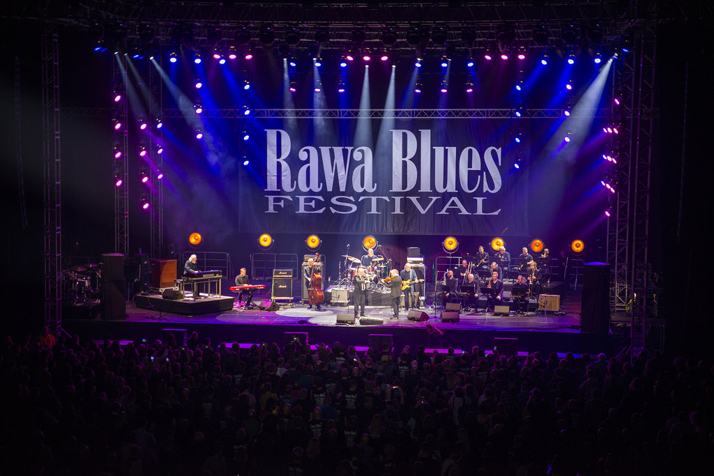 Zobacz zdjęcia z koncertu Irek Dudek Big Band podczas Rawy Blues 2022!